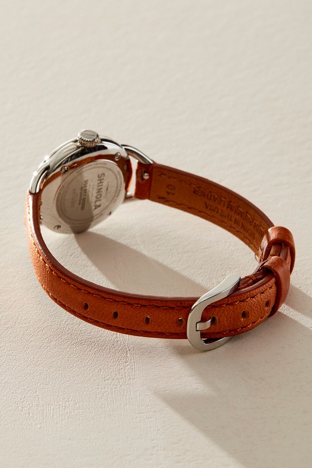 Shinola Roundabout Leather Band Watch #2