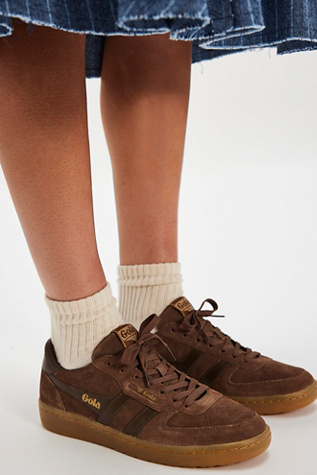 Baskets en Daim Gola Hawk