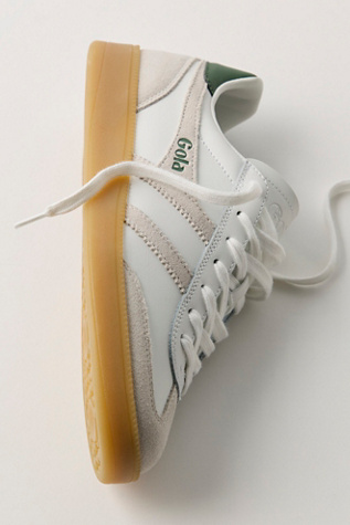Gola Viper Leather Sneakers at Free People in Green, Size: US 8.5