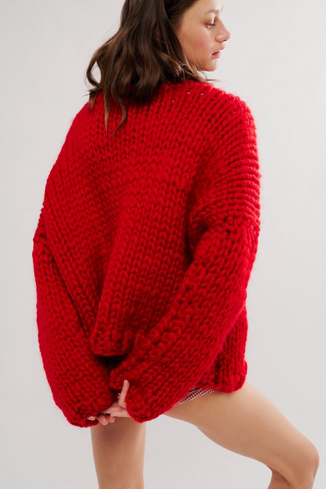 Hope Macaulay Red Bow Sweater #1