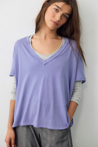 We The Free Nina V-Neck Tee by Free People
