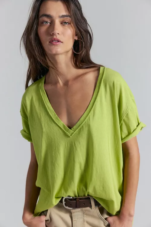We The Free Nina V-Neck Tee