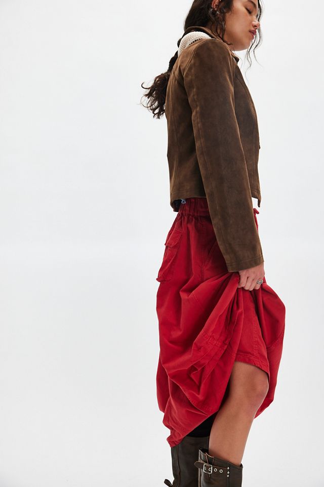 Willow Poplin Maxi Skirt #2