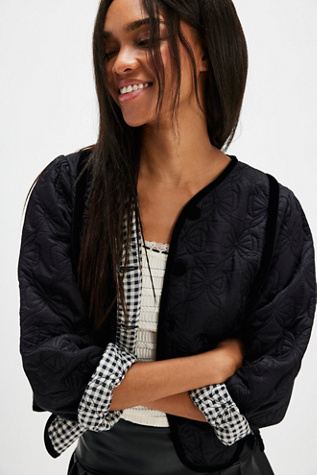 Damson Madder Diana Quilted Jacket