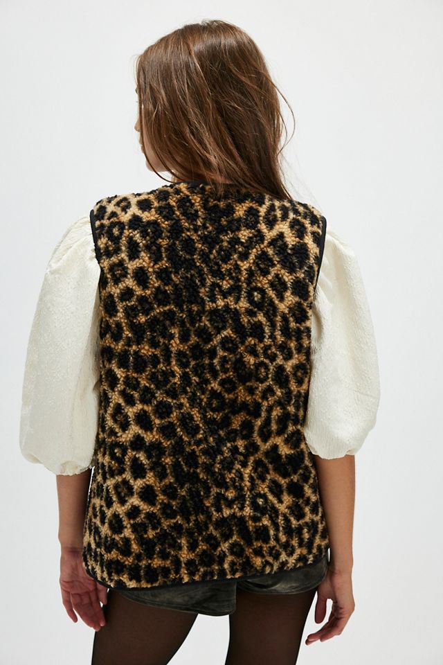 Gilet Marta Borg Damson Madder #1