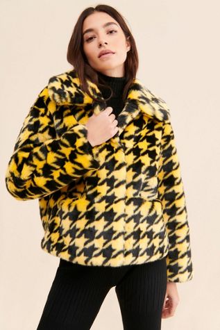 Jakke Traci Faux Fur Coat