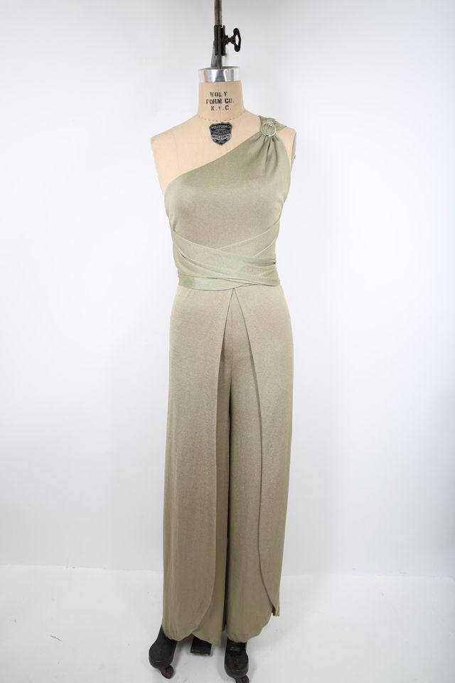 Metallic 2024 70s jumpsuit