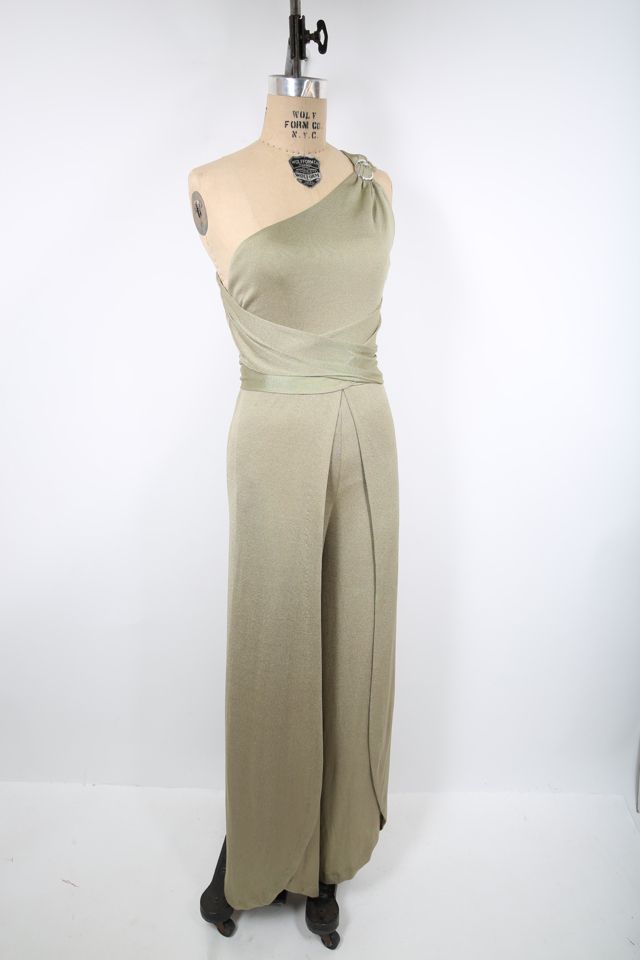 70s 2024 metallic jumpsuit