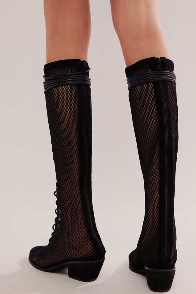 Joe Mesh Lace-Up Boots | Free People