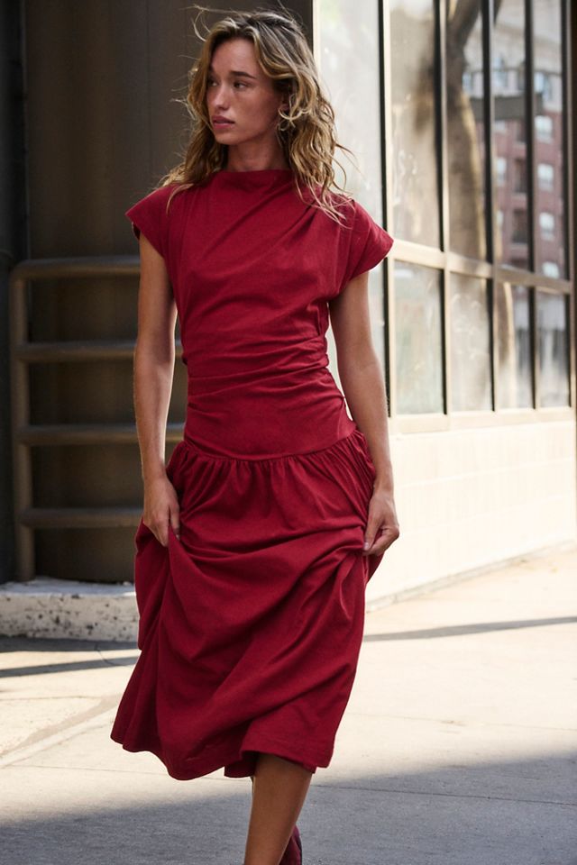 Sorella Drop-Waist Midi Dress #2
