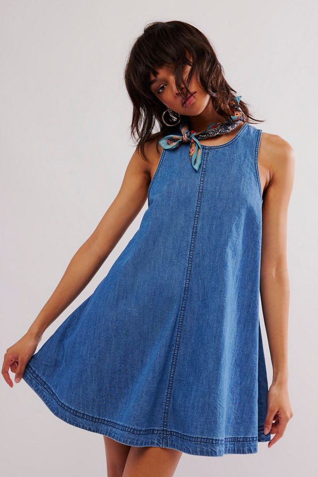 Susie Denim Mini Dress #2