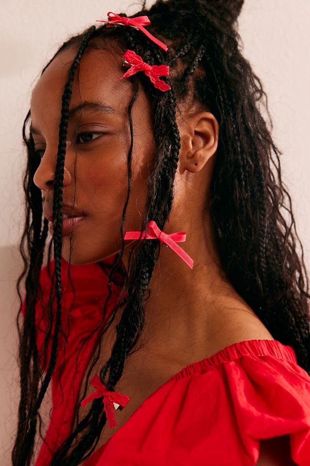 Camryn Lace Bow Set Of 4