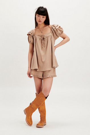Maggy Mae Set by Free People in Tan, Size: S