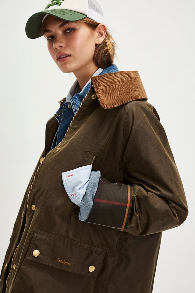 Barbour★Ebberston Waxed Jacket コート グリーン Barbour - Ebberston waxed cotton jacket green - The Corner