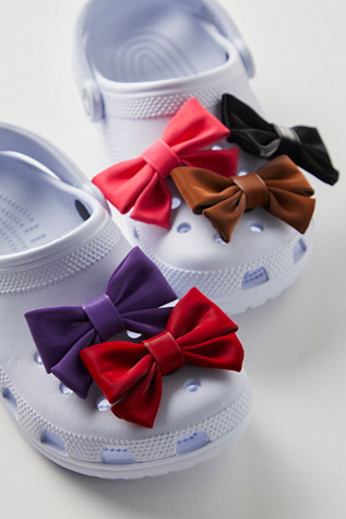 Crocs Bows at Free People in Solid Romantic