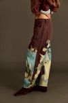 We The Free Good Luck Printed Barrel Jeans