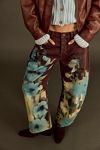 We The Free Good Luck Printed Barrel Jeans