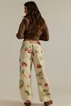 We The Free Good Luck Printed Barrel Jeans