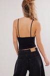 Eyelet Seamless Triangle Cami