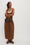 Machu Barrel Midi Dress