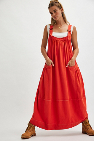 Machu Barrel Midi Dress product page