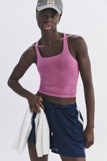 My Little Micro Mini Cotton-Linen Skort