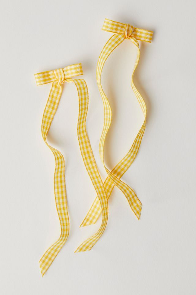 Jordie Printed Bow Set Of 2 #1
