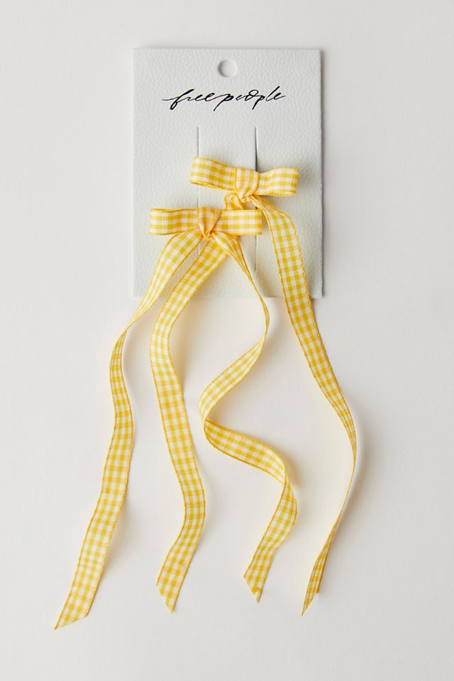 Jordie Printed Bow Set Of 2 #2