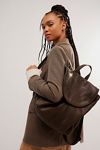 Portia Leather Backpack | Free People display picture 3