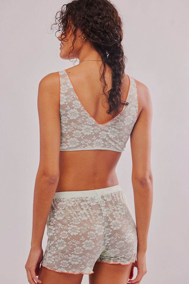 Silky Floral Boyshorts #1