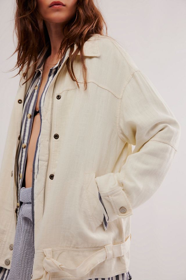 We The Free Lola Linen Jacket