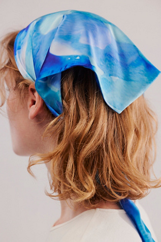 Scarlett Hair Scarf at Free People in Blue