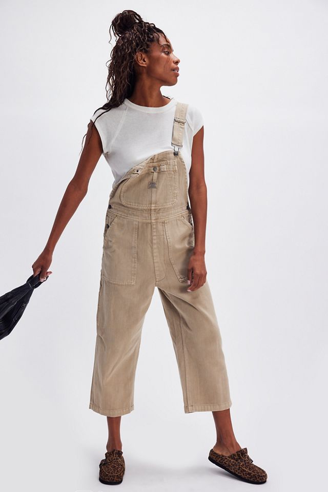 Beige overalls online