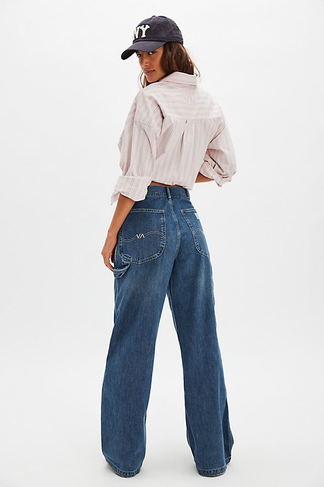 Denimist Teri Carpenter Wide-Leg Jeans | Free People Denimist Teri Carpenter Wide-Leg Jeans | Free People