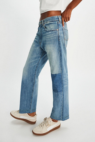 Denimist Lucy Boyfriend Patched Jeans