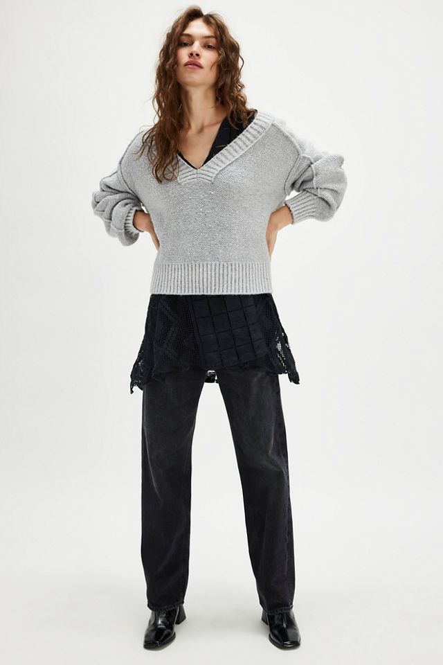 Sunshine Crochet Kaftan Free People