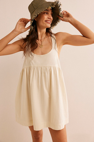 Willow Tank Mini by free-est at Free People in Wet Plaster, Size: Small