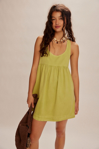 Willow Tank Mini by free-est at Free People in Sharp Green, Size: XS