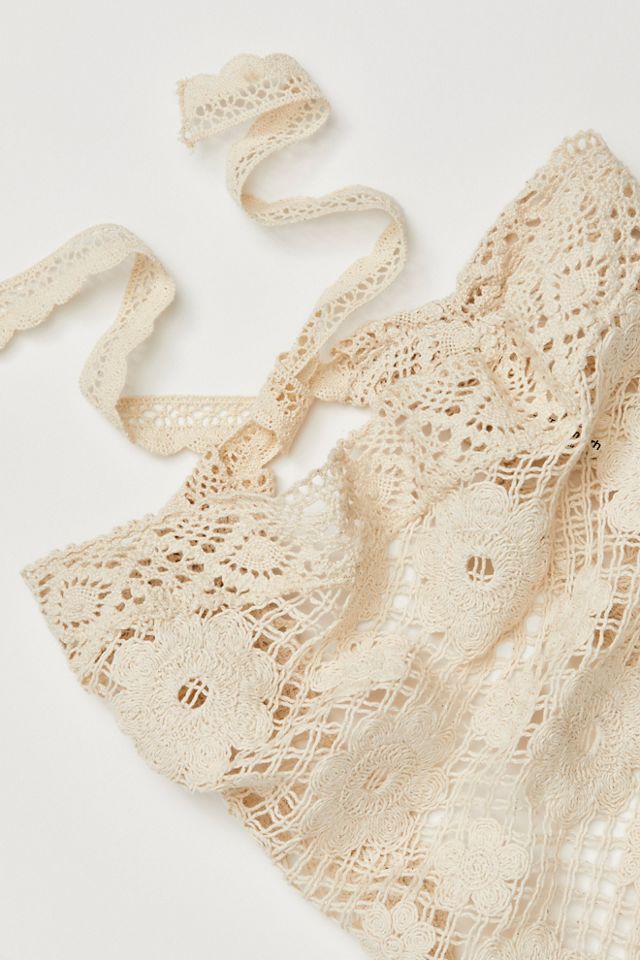 Clover Crochet Hair Scarf #2