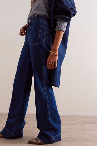 We The Free Winward Bootcut Jeans at Free People in Midnight Rambler, Size: 28