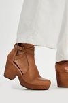 Cedar Leather Clogs