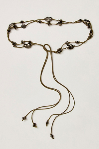 Endless Summer Wrap Belt by Free People in Green