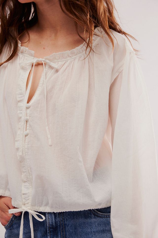 Selah Eyelet Top #4