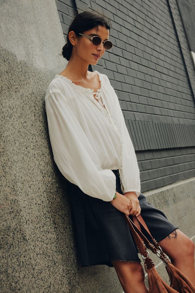 Selah Eyelet Top #2