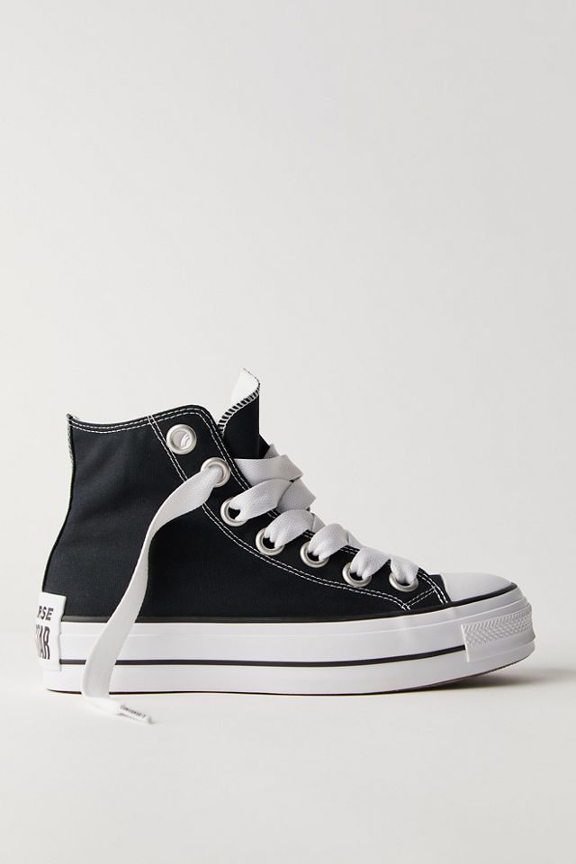 Chuck taylor all star lift high top negras online