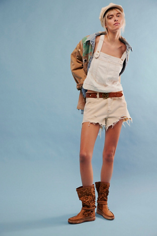 We The Free Overall Smock Linen Top