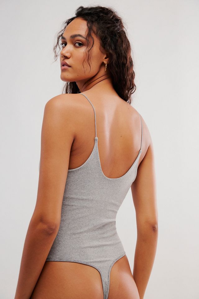 Clean Lines Plunge Bodysuit #1