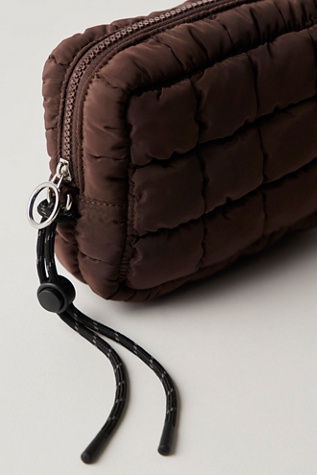 Женская сумка FP Movement Quilted Mini Case, цвет: Choco — фото 3