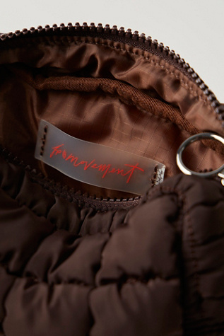 Женская сумка FP Movement Quilted Mini Case, цвет: Choco — фото 4