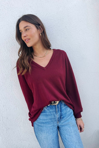 Christian Dior Burgundy Sweater